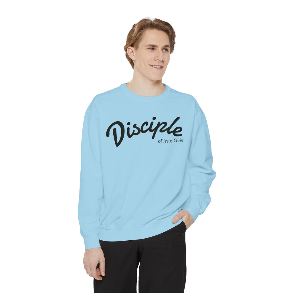 Disciple Sweatshirt – 'Disciple of Jesus Christ' Christian Crewneck