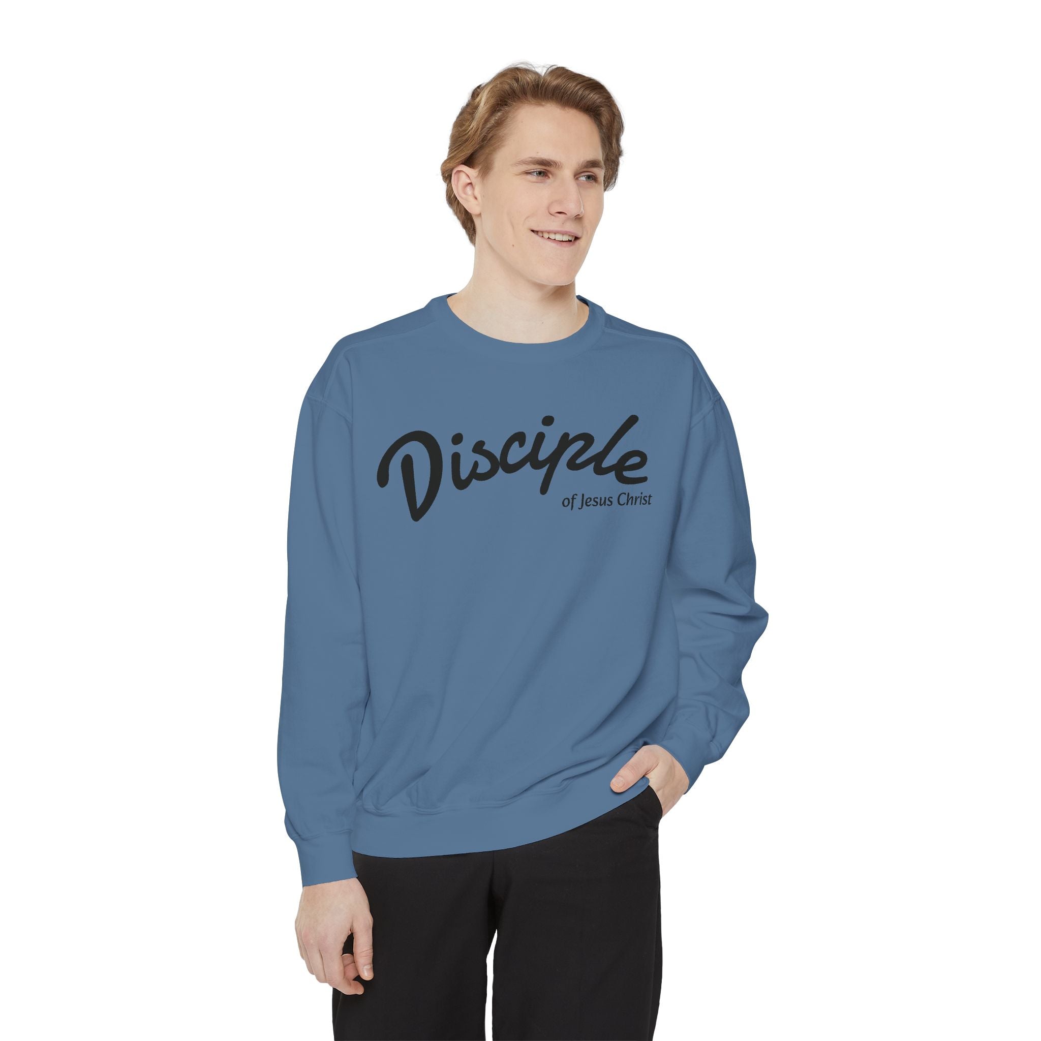 Disciple Sweatshirt – 'Disciple of Jesus Christ' Christian Crewneck