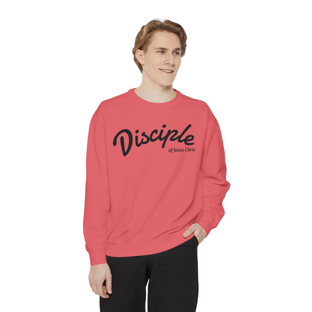 Disciple Sweatshirt – 'Disciple of Jesus Christ' Christian Crewneck