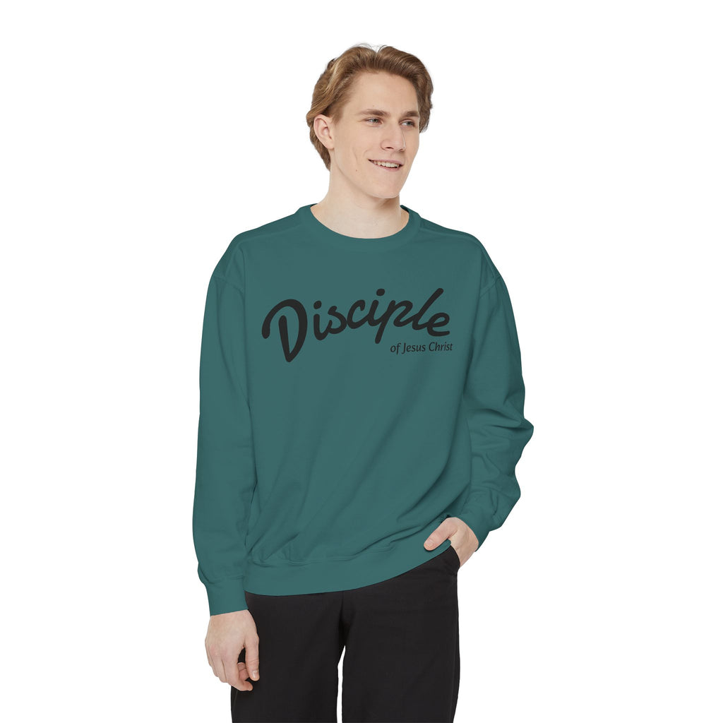 Disciple Sweatshirt – 'Disciple of Jesus Christ' Christian Crewneck