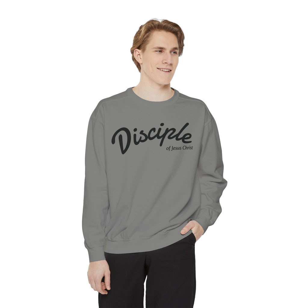 Disciple Sweatshirt – 'Disciple of Jesus Christ' Christian Crewneck