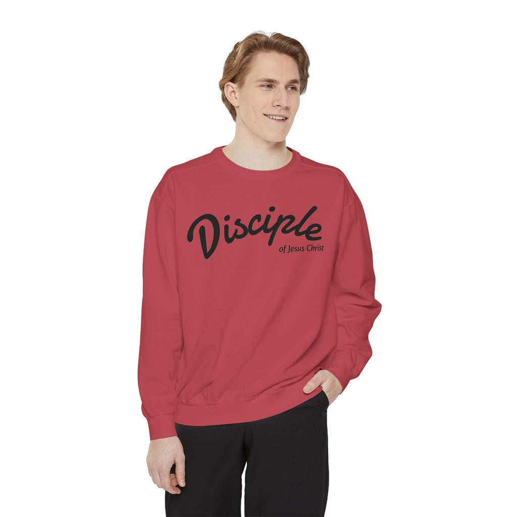 Disciple Sweatshirt – 'Disciple of Jesus Christ' Christian Crewneck